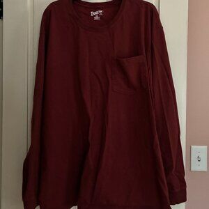 Men's Duluth Trading Co Long Sleeve T with pocket Size 2XL